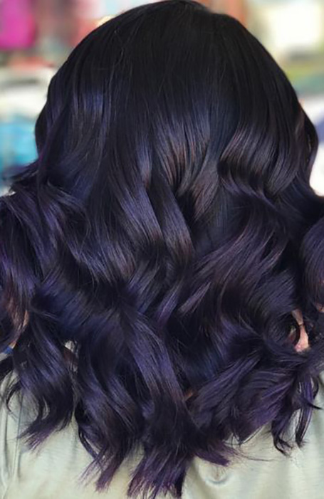 Black-Purple-Hair